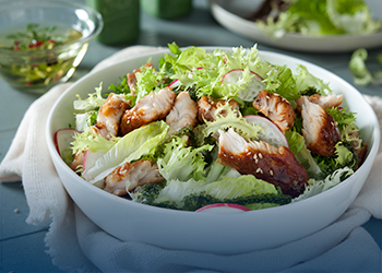 SUMMER KABAYAKI PANGASIUS SALAD