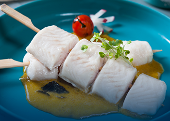 RED CURRY PANGASIUS SKEWERS