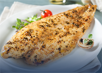marinated pangasius