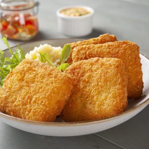 3 BREADED CRUNCHY FISH PORTION